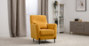 Кресло для отдыха Барселона ТК 671 велюр Diagonal 540 желтый