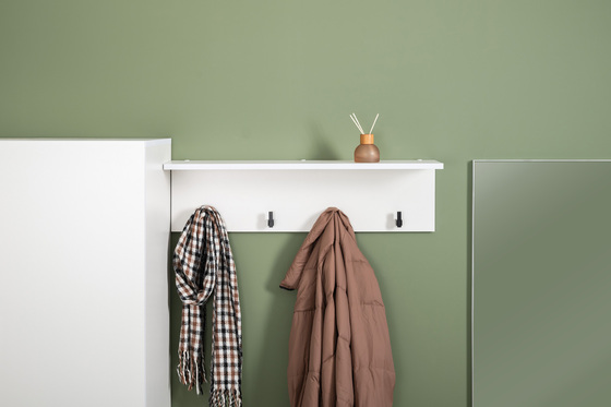 Вешалка навесная Эйр 16.551.01 белый РЕ шагрень