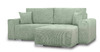 Диван-кровать угловой Оксфорд 715 композиция 1, шенилл STORM 9 мятный, модульная система, сборка на любую сторону