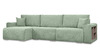 Диван-кровать угловой Оксфорд 715 композиция 2, STORM 9 мятный, модульная система, сборка на любую сторону