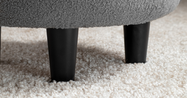 Пуф Шон ТП 273 велюр Romeo 06 серый