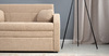 Диван-кровать прямой Тео (120) ТД 905 велюр Danco 130 светло-бежевый