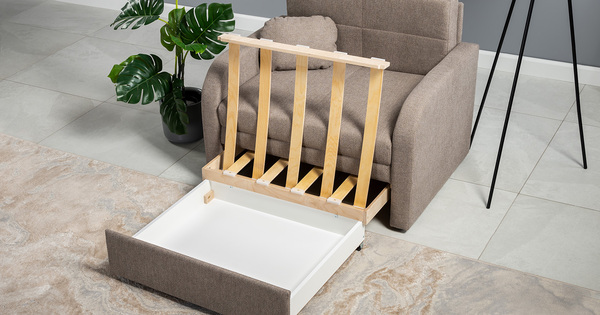 Кресло-кровать Тео (85) ТК 906 велюр Danco 290 бежевый