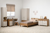 Комод Вупи 16.255 Дуб Верона мореный софт, Моно Керамика, Белый шагрень